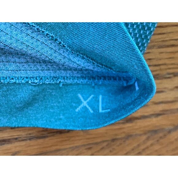 Lululemon Athletica Green Metal Vent Tec Running T Shirt Tee Top   Mens Size XL - Picture 4 of 10